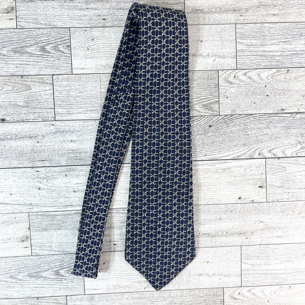 Vintage Hermes Silk Necktie 772 UA - Picture 4 of 4